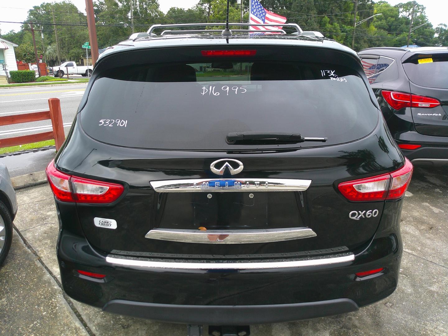 2014 BLACK INFINITI QX60 BASE (5N1AL0MM8EC) , located at 1200 Cassat Avenue, Jacksonville, FL, 32205, (904) 695-1885, 30.302404, -81.731033 - Photo#7